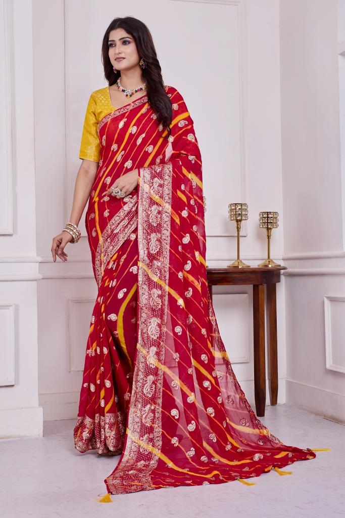 JORJAT VISCOSE VIBING SAREE
