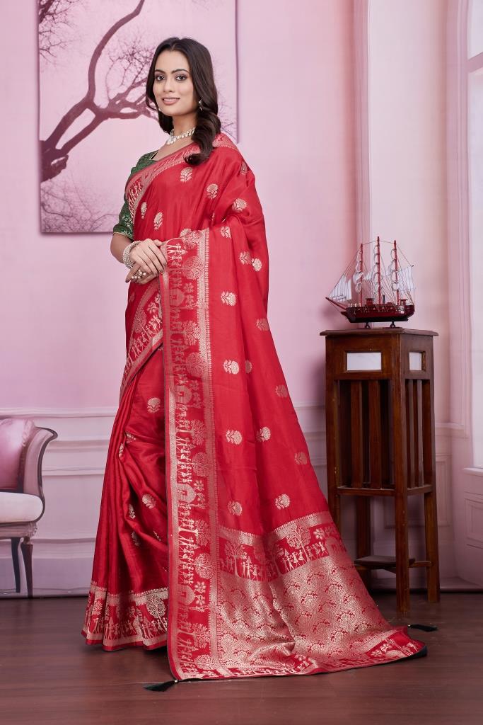 DOLA SILK VIBING ZARI SAREE