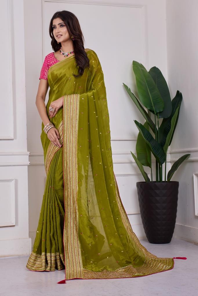 HO CHIT PALLU HANDWORK SAREE