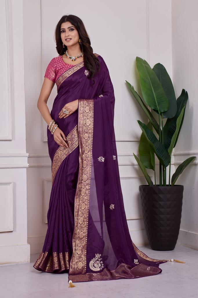 HO CHIT PALLU HANDWORK SAREE
