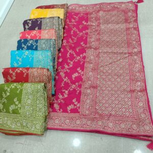 Pure Dola Silk Handwork